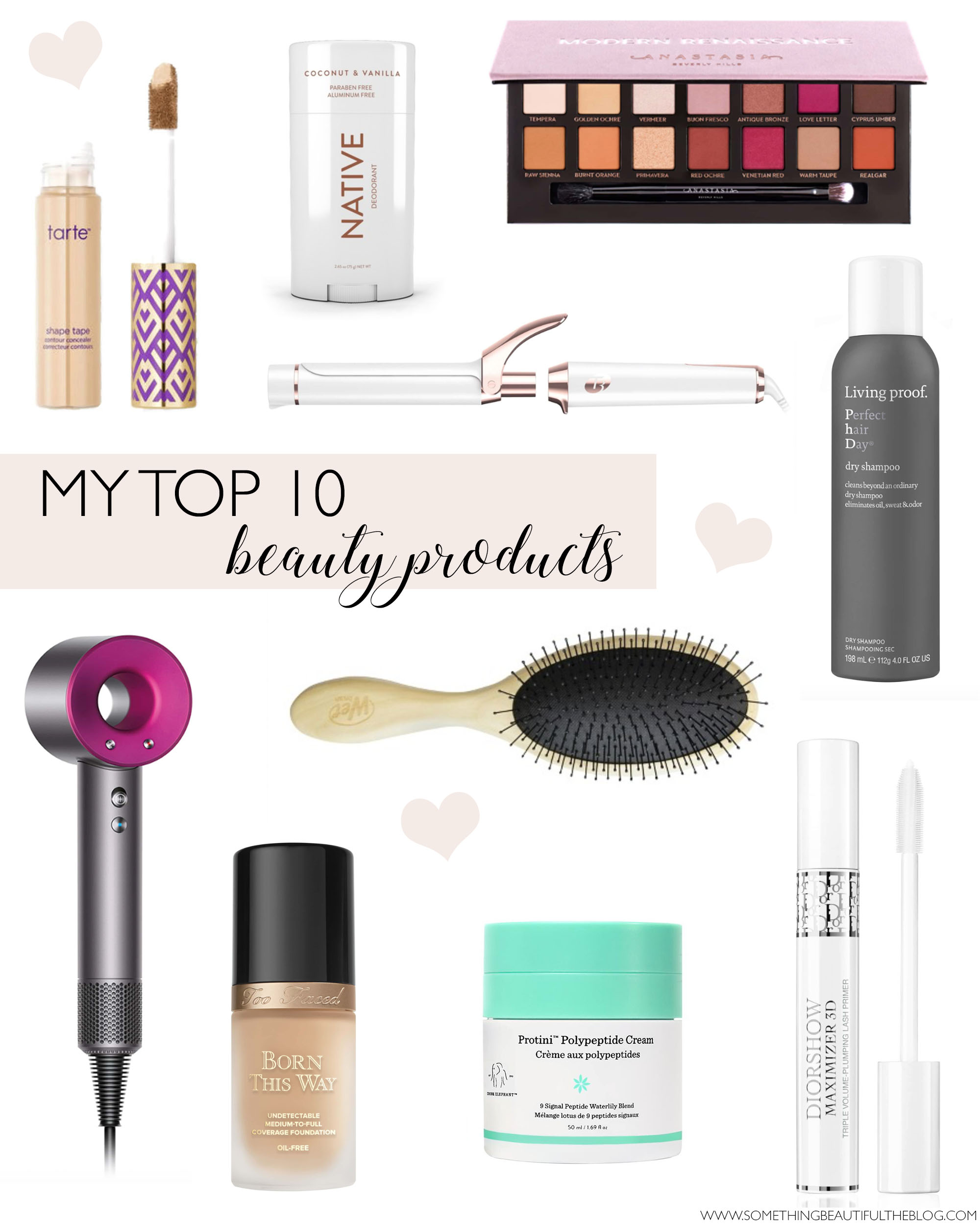 top 10 beauty products daryl-ann denner something beautiful the blog